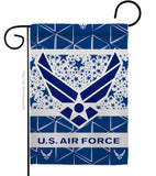 Air Force - Military Americana Vertical Impressions Decorative Flags HG170148 Made In USA