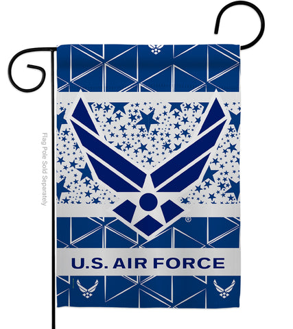 Air Force - Military Americana Vertical Impressions Decorative Flags HG170148 Made In USA