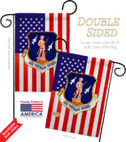 Air National Guard - Military Americana Vertical Impressions Decorative Flags HG170169 Made In USA