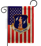 Air National Guard - Military Americana Vertical Impressions Decorative Flags HG170169 Made In USA