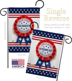 Veterans Day - Military Americana Vertical Impressions Decorative Flags HG192329 Made In USA