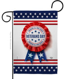 Veterans Day - Military Americana Vertical Impressions Decorative Flags HG192329 Made In USA