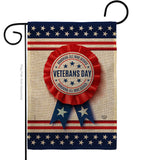Veterans Day - Military Americana Vertical Impressions Decorative Flags HG192329 Made In USA