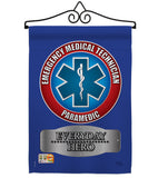 EMT - Military Americana Vertical Impressions Decorative Flags HG108009 Made In USA