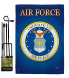 Air Force - Military Americana Vertical Impressions Decorative Flags HG108054 Imported