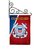 Coast Guard - Military Americana Vertical Impressions Decorative Flags HG108056 Made In USA