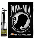 POW / MIA - Military Americana Vertical Impressions Decorative Flags HG108062