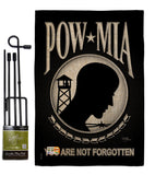 POW / MIA - Military Americana Vertical Impressions Decorative Flags HG108062