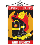 Saving Hearts and Homes Garden - Military Americana Vertical Applique Decorative Flags HG108065