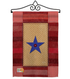 One Star Service - Military Americana Vertical Impressions Decorative Flags HG108070 Made In USA