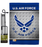 US Air Force - Military Americana Vertical Impressions Decorative Flags HG108421 Printed In USA