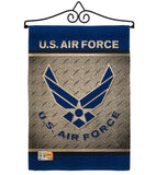 US Air Force - Military Americana Vertical Impressions Decorative Flags HG108421 Made In USA