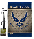 US Air Force - Military Americana Vertical Impressions Decorative Flags HG108421 Made In USA