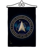 Space Force - Military Americana Vertical Impressions Decorative Flags HG108434 Made In USA