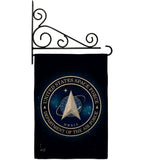 Space Force - Military Americana Vertical Impressions Decorative Flags HG108434 Made In USA