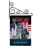 Our Fallen Heroes - Military Americana Vertical Impressions Decorative Flags HG108444 Made In USA