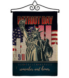 Our Fallen Heroes - Military Americana Vertical Impressions Decorative Flags HG108444 Made In USA