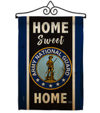Home Sweet National Guard - Military Americana Vertical Impressions Decorative Flags HG108445 Made In USA