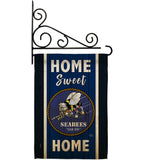 Home Sweet Seabees - Military Americana Vertical Impressions Decorative Flags HG108446 Made In USA