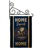 Home Sweet Seabees - Military Americana Vertical Impressions Decorative Flags HG108446 Made In USA
