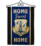 Home Sweet Air National Guard - Military Americana Vertical Impressions Decorative Flags HG108447 Made In USA