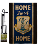 Home Sweet Air National Guard - Military Americana Vertical Impressions Decorative Flags HG108447 Made In USA