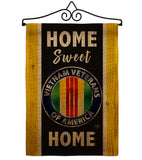 Home Sweet Vietnam - Military Americana Vertical Impressions Decorative Flags HG108449 Made In USA