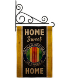 Home Sweet Vietnam - Military Americana Vertical Impressions Decorative Flags HG108449 Made In USA