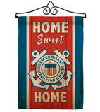 Home Sweet Coast Guard - Military Americana Vertical Impressions Decorative Flags HG108453 Made In USA