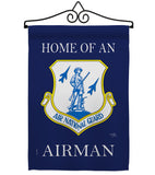 Home of Air National Guard Airman - Military Americana Vertical Impressions Decorative Flags HG108470 Made In USA