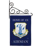 Home of Air National Guard Airman - Military Americana Vertical Impressions Decorative Flags HG108470 Made In USA