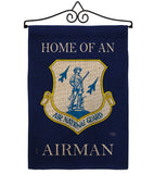 Home of Air National Guard Airman - Military Americana Vertical Impressions Decorative Flags HG108470 Made In USA