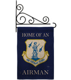 Home of Air National Guard Airman - Military Americana Vertical Impressions Decorative Flags HG108470 Made In USA