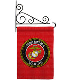 Proud Aunt Marines - Military Americana Vertical Impressions Decorative Flags HG108491 Made In USA