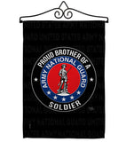 Army Proud Brother Soldier - Military Americana Vertical Impressions Decorative Flags HG108501 Made In USA