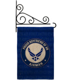 Proud Boyfriend Airman - Military Americana Vertical Impressions Decorative Flags HG108505 Made In USA