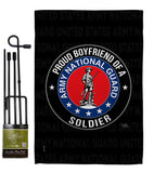 Army Proud Boyfriend Soldier - Military Americana Vertical Impressions Decorative Flags HG108510 Made In USA