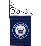 Proud Boyfriend Sailor - Military Americana Vertical Impressions Decorative Flags HG108511 Made In USA
