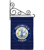 Air Force Proud Family Airman - Military Americana Vertical Impressions Decorative Flags HG108534 Made In USA