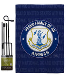 Air Force Proud Family Airman - Military Americana Vertical Impressions Decorative Flags HG108534 Made In USA