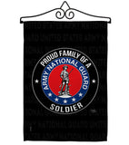 Army Proud Family Soldier - Military Americana Vertical Impressions Decorative Flags HG108537 Made In USA