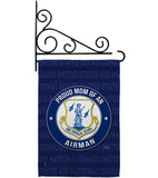 Air Force Proud Mom Airman - Military Americana Vertical Impressions Decorative Flags HG108570 Made In USA