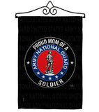 Army Proud Mom Soldier - Military Americana Vertical Impressions Decorative Flags HG108573 Made In USA