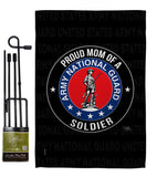 Army Proud Mom Soldier - Military Americana Vertical Impressions Decorative Flags HG108573 Made In USA