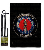 Army Proud Mom Soldier - Military Americana Vertical Impressions Decorative Flags HG108573 Made In USA