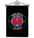 Army Proud Son Soldier - Military Americana Vertical Impressions Decorative Flags HG108591 Made In USA