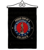 Army Proud Son Soldier - Military Americana Vertical Impressions Decorative Flags HG108591 Made In USA