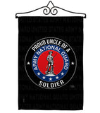 Army Proud Uncle Soldier - Military Americana Vertical Impressions Decorative Flags HG108600 Made In USA