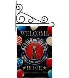 Welcome Home National Guard - Military Americana Vertical Impressions Decorative Flags HG108633 Made In USA