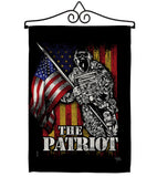 The Patriot - Military Americana Vertical Impressions Decorative Flags HG108639 Made In USA
